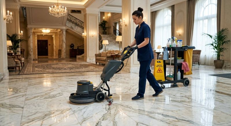 Marble Floor Cleaning in Worcester, MA
