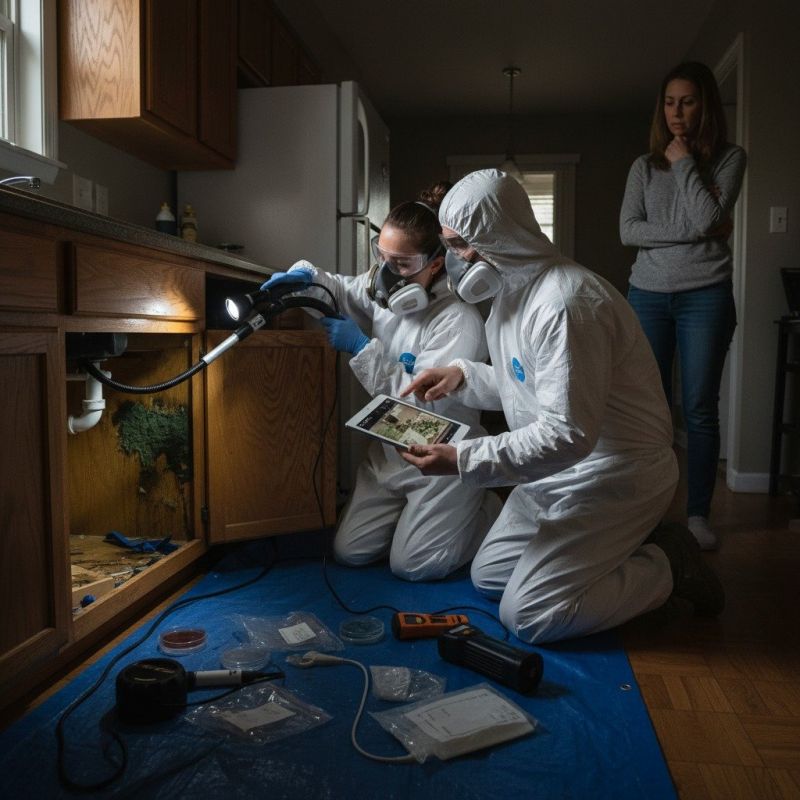 Mold Detection in Denton, TX